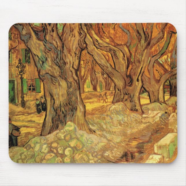 Road Menders av Vincent van Gogh Musmatta (Framsidan)