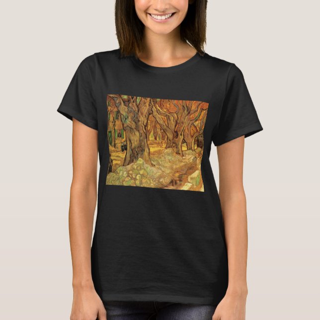 Road Menders av Vincent van Gogh T Shirt (Framsida)