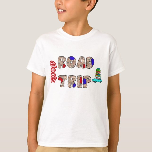 Road Resa 2009 Kids T-Shirt (Framsida)