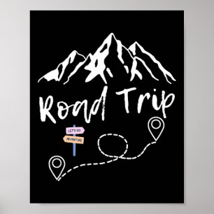 Road Resa 2025 Family Vacation Matching Group Squa Poster