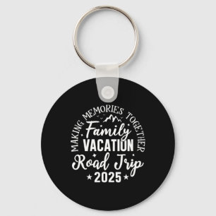 Road Resa 2025 Family Vacation Skapar minnen Mat Nyckelring