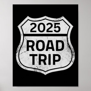 Road Resa 2025 Sign Family Matching Group Vacation Poster