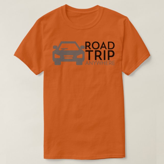 Road Resa Anywhere T Shirt (Design framsida)