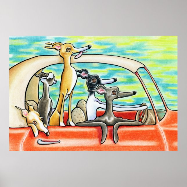 Road Resa av Andie Poster (Framsidan)