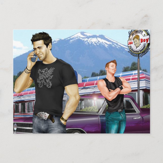 Road Resa av Joe Phillips Vykort (Framsida)