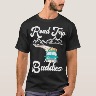 Road Resa Buddies Travel Camping Matching lite A T Shirt