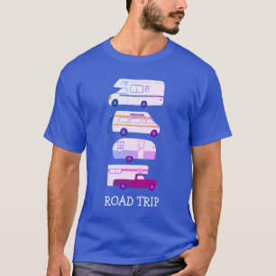 ROAD RESA Campervan vanlife RV Trailer ANPASSNINGS T Shirt