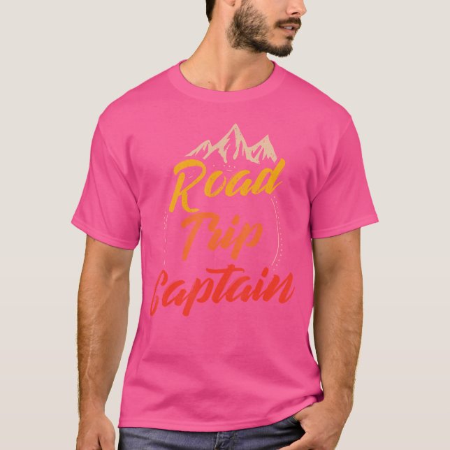 Road Resa Kapten Outdoor Rv Camping Group Funny F T Shirt (Framsida)