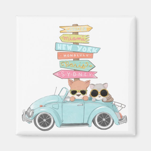 Road Resa Magnet (Framsidan)