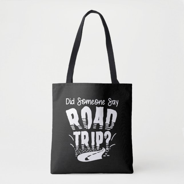 Road Resa Vacation Gift Tygkasse (Framsida)