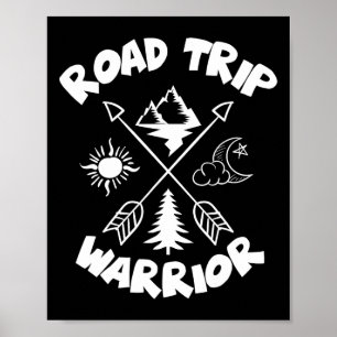 Road Resa Warrior Family Shirt for Family Vacacaca Poster