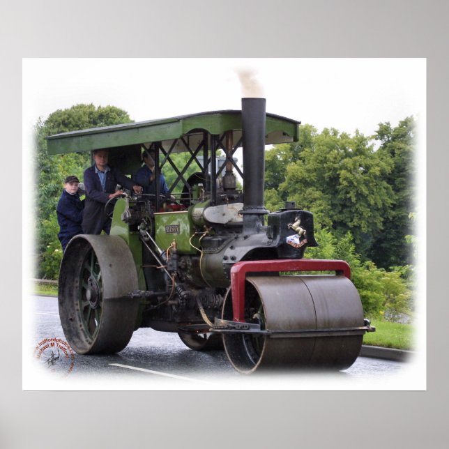 Road Roller Ayesha 9R072D-161 Poster (Framsidan)