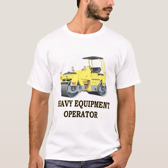 ROAD ROLLER T-SHIRT (Framsida)