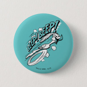 ROAD RUNNER™ BEEP BEEP!™ Halvton Knapp