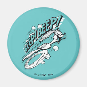 ROAD RUNNER™ BEEP BEEP!™ Halvton Magnet