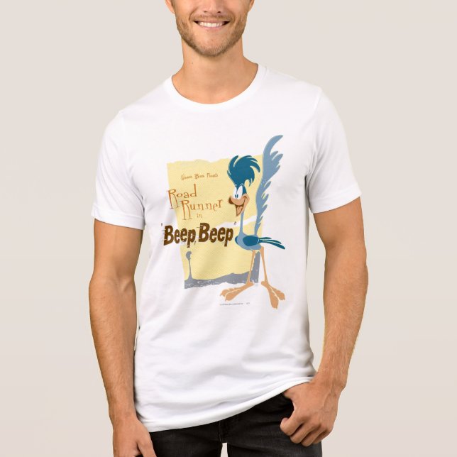 ROAD RUNNER™ BEEP BEEP!™ T-SHIRT I TRIBLEND-TYG (Framsida)