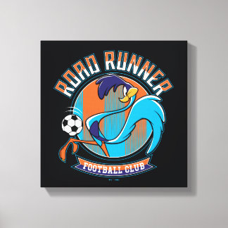 ROAD RUNNER™ Fotbollsklubb logo Canvastryck