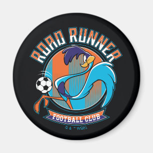 ROAD RUNNER™ Fotbollsklubb logo Magnet