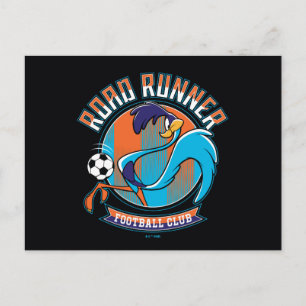 ROAD RUNNER™ Fotbollsklubb logo Vykort