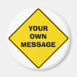 Road Sign Magnet