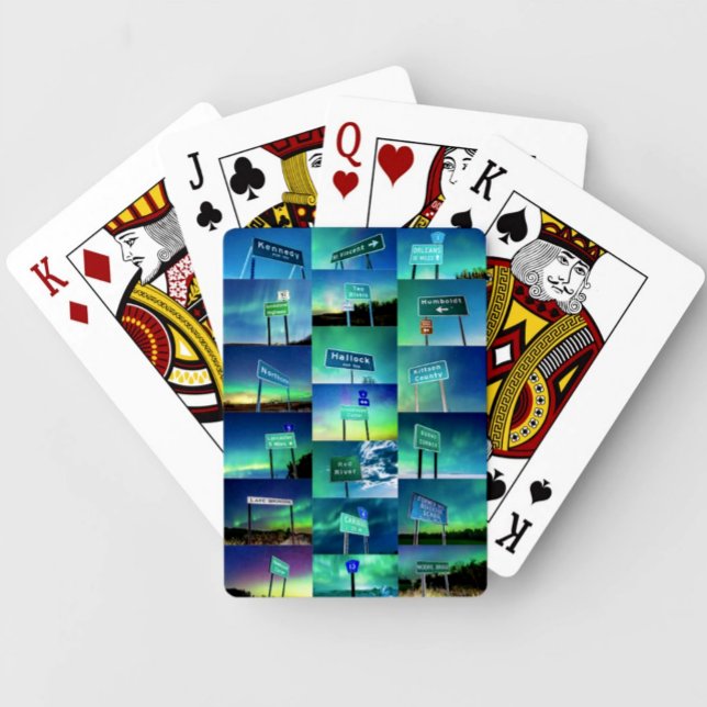 "Road Signs of Kittson County" Spelkort (Skapare uppladdad)