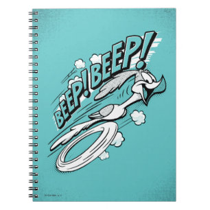 ROAD SPRINGER™ BEEP BEEP!™ Raster Anteckningsbok