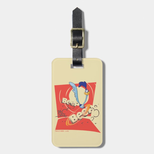 ROAD SPRINGER™ BEEP BEEP!™ Sunset Graphic Bagagebricka (Vertikal Framsida)