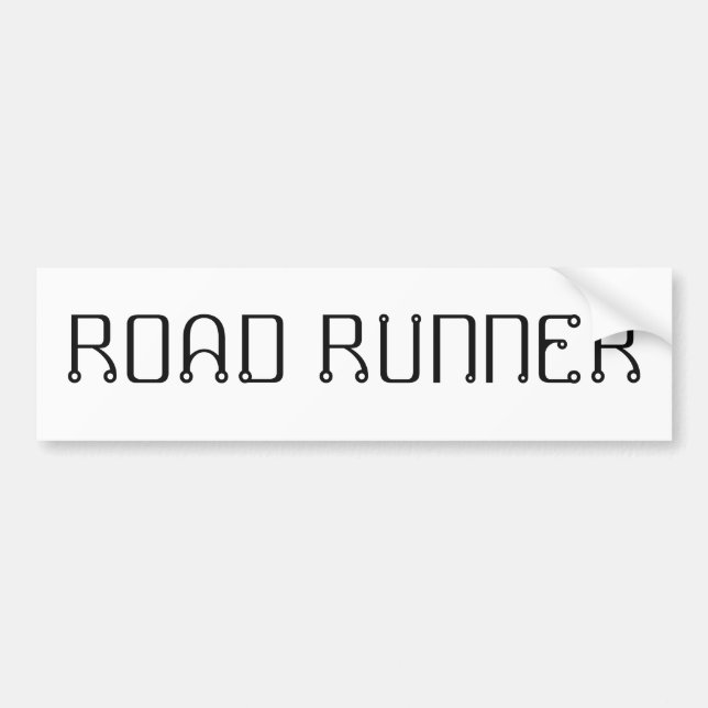 Road Springer Bumper Sticker Bildekal (Framsidan)