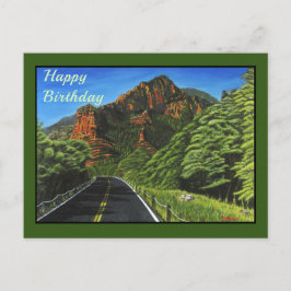 Road to Slide Sten, Sedona Postcard Vykort