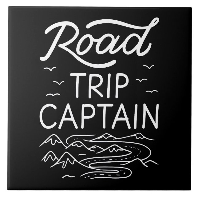 Road Trip Kapten I Kakelplatta (Framsidan)