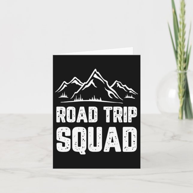 Road Trip Squad Camping Semester Present Chris Kort (Framsida)