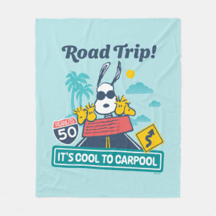 Road Trippin   Jordnötter Det är Coola till Carpoo Fleecefilt