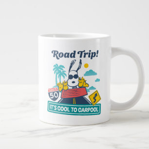 Road Trippin   Jordnötter Det är Coola till Carpoo Jumbo Mugg