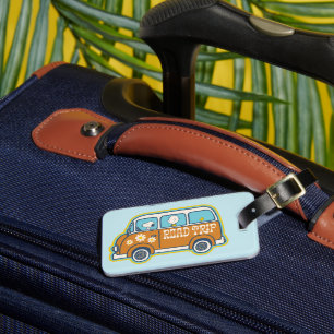 Road Trippin Peanuts Road Resa Van Bagagebricka