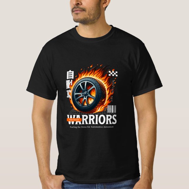 Road Warriors T Shirt (Framsida)