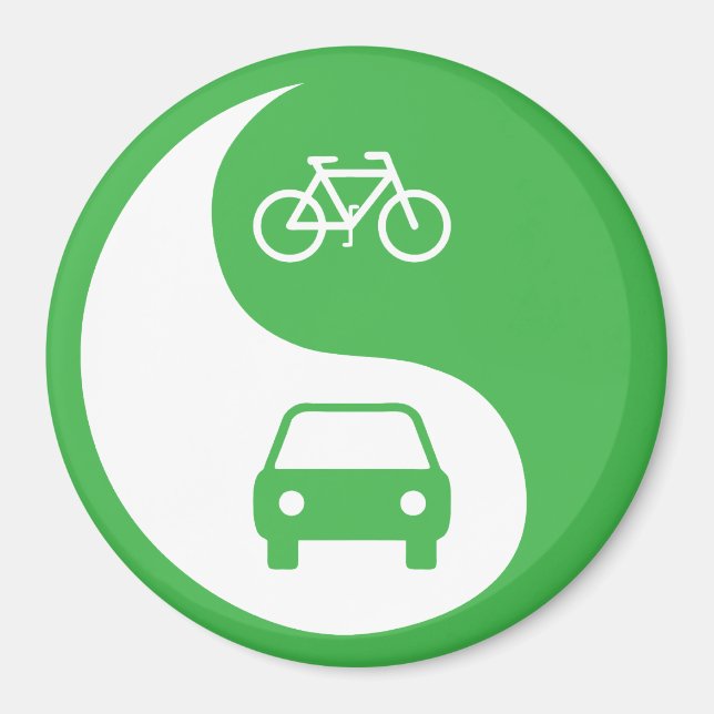  Road Yin Yang Magnet (Framsidan)