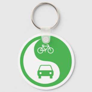 Road Yin Yang Nyckelring