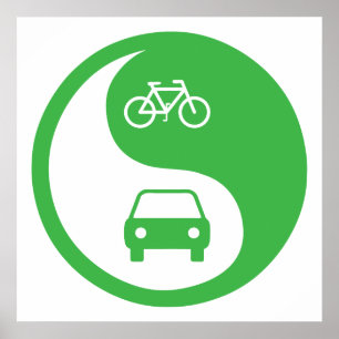  Road Yin Yang Poster