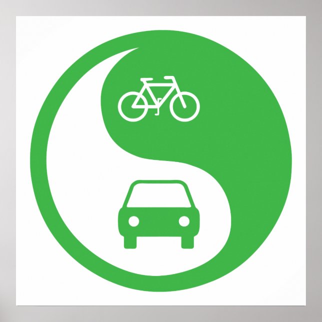  Road Yin Yang Poster (Framsidan)