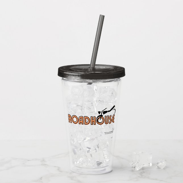Roadhouse Acrylic Tumbler Take Away Mugg (Baksida Ice)
