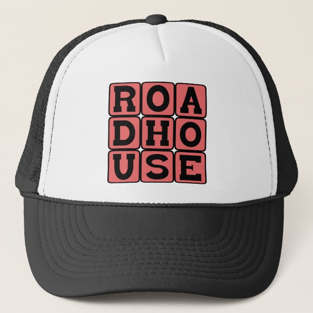 Roadhouse, County Road Club Truckerkeps (Framsida)