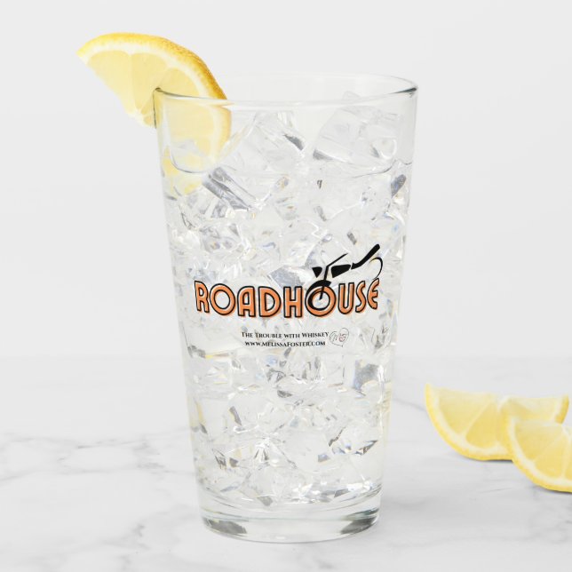 Roadhouse Drinking Glass Glaskopp (Framsida Ice)