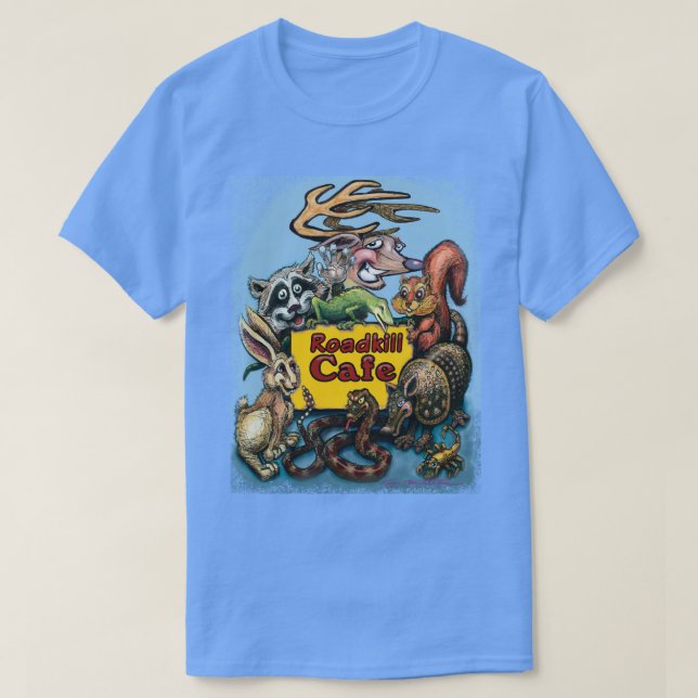 Roadkill Cafe T Shirt (Design framsida)