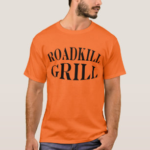 Roadkill grillar roliga BBQ-kock T-tröja T-shirt