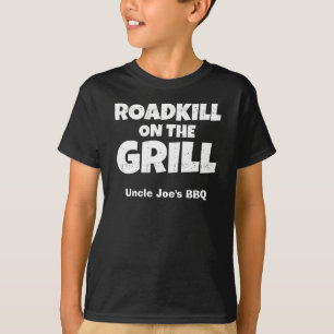 Roadkill på grilla - roligt BBQ-party T-shirt