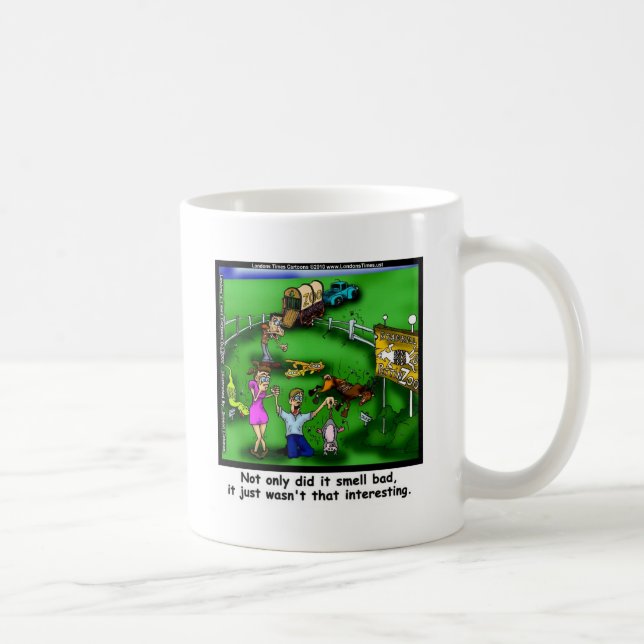 Roadkill Petting Zoo Roliga T-shirts & presenter Kaffemugg (Höger)