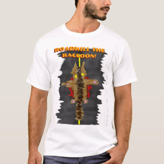 Roadkill raccoonen t-shirt