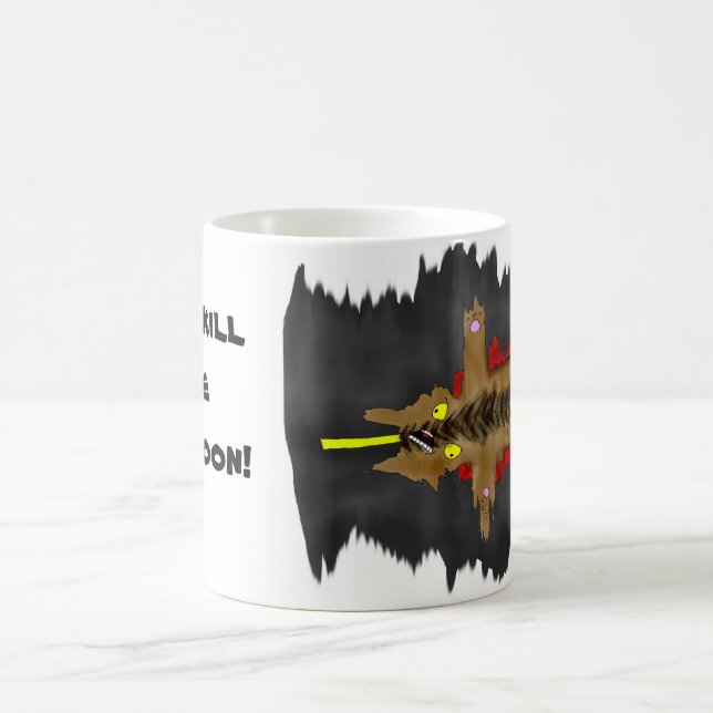 Roadkill Raccoonmuggen Kaffemugg (Center)