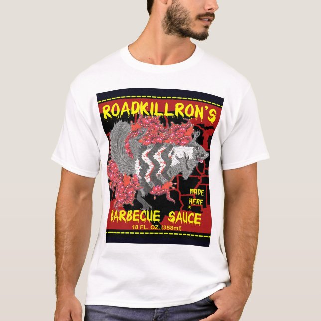 RoadkillRons grillfestsås Tee (Framsida)