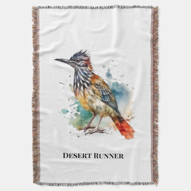 Roadrunner Casita Öken Dekoration Filt (Framsidan Vertikal)